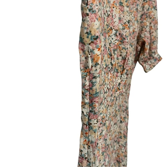 FAITHFULL THE BRAND BELINE DRESS VIONETTE FLORAL FAIRY WHIMSICAL 4 PUFF SLEEVES - Picture 9 of 16